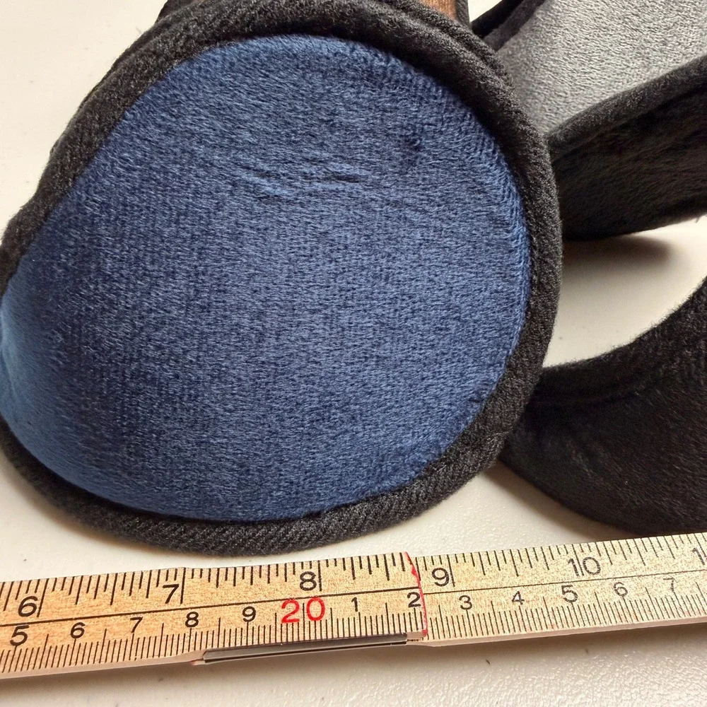 4 Pack Kids Fleece Ear Muffs Multicolor Winter Warm Ear Warmers Ski Snowboard